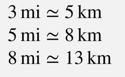 kilometers naar mijlen.